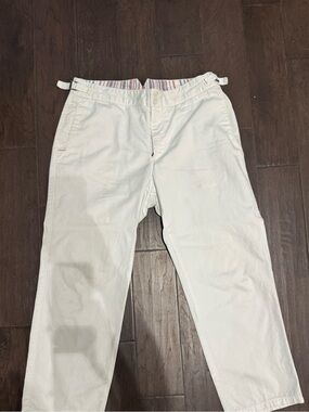 Faconnable White Casual Pants